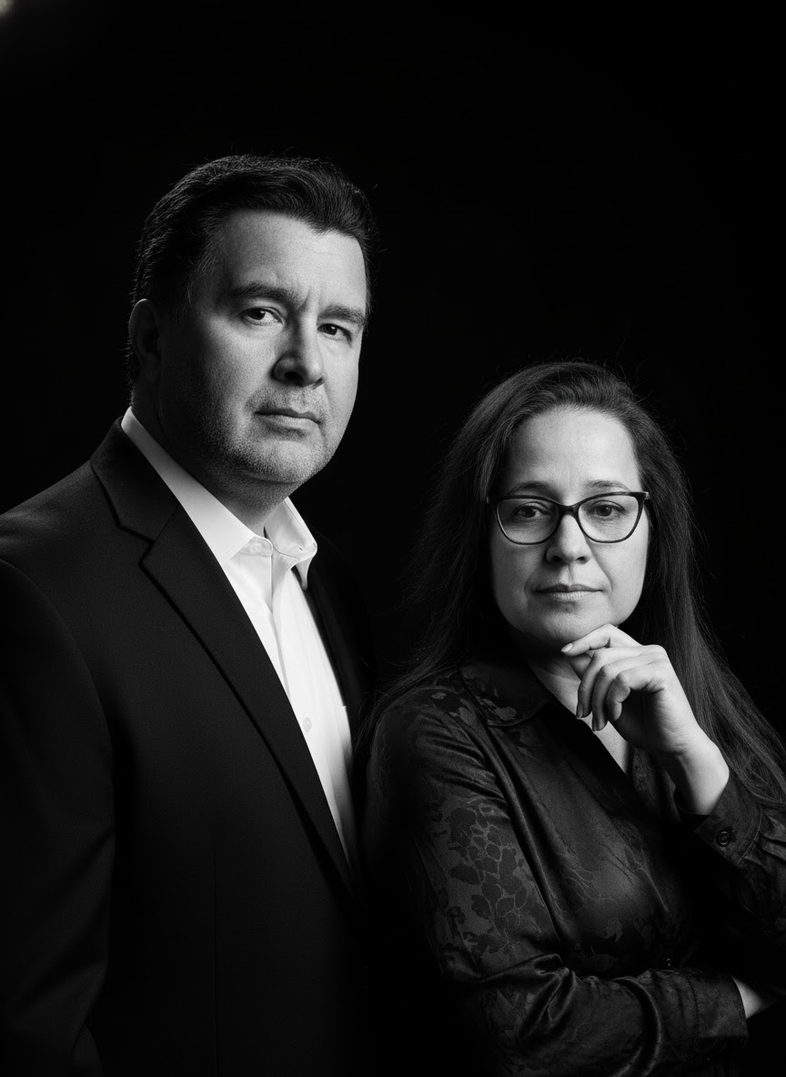 Nuestros pastores Dennis Aragonés y Roseline Mendoza